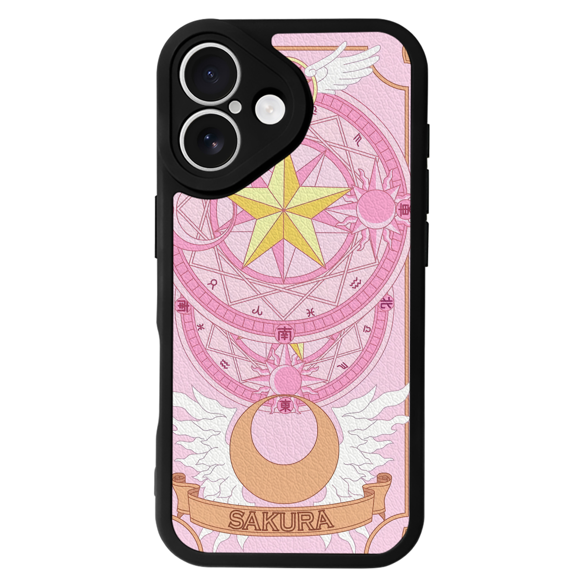 （画像用） 美少女戦士セーラームーン Sailor Moon 【iPhone 16シリーズ対応】シリコンスマホケース（レザー調） 材質：シリコン
